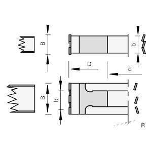 DIAMAX Airface Cutterhead With 48 Degree Shear