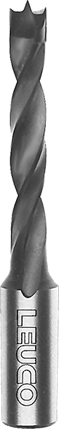 Tungsten Carbide 4 Flute 57.5mm Brad Point Drill Bit